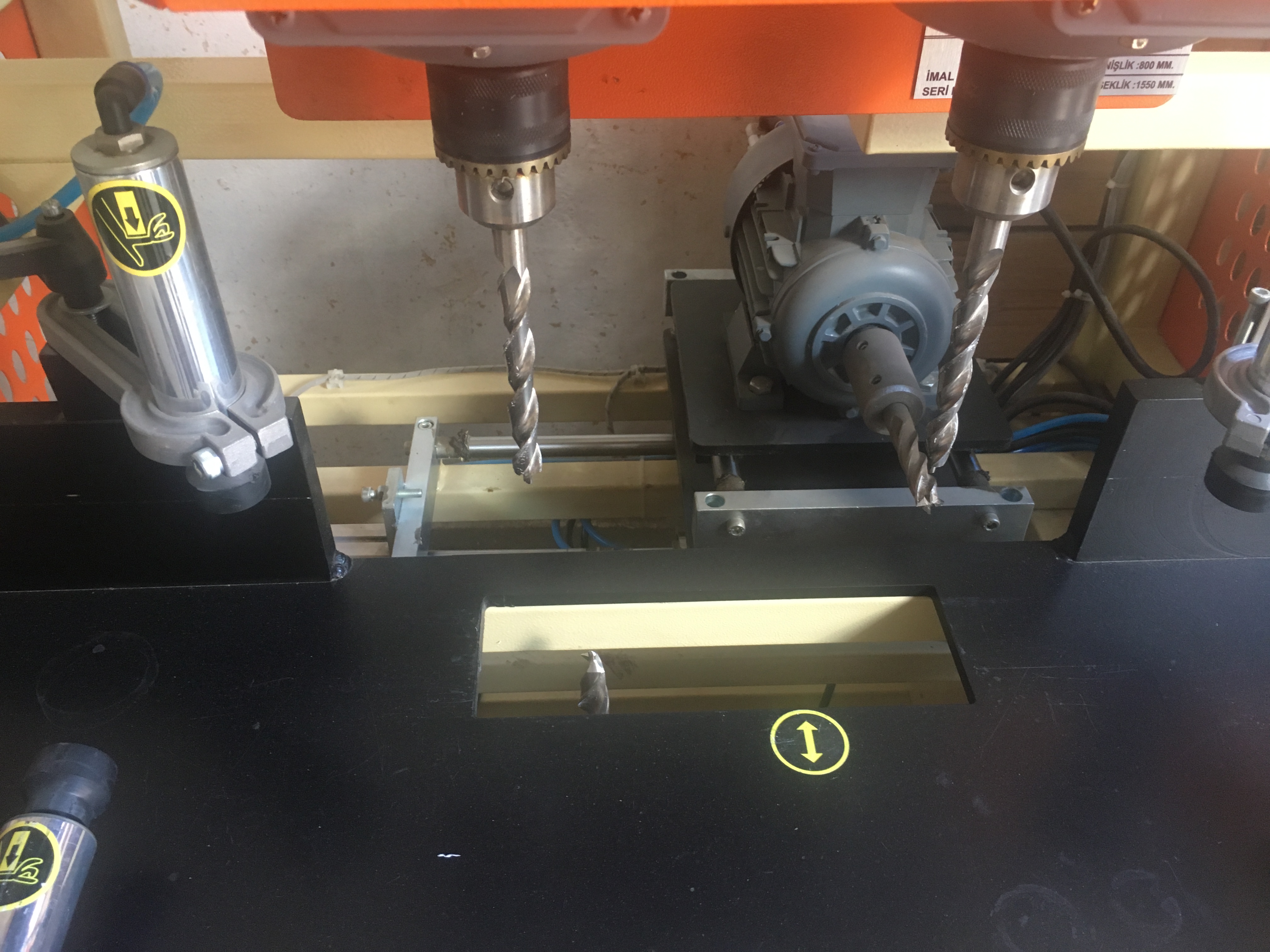 Espagnolette Lock Barell Openning Machine