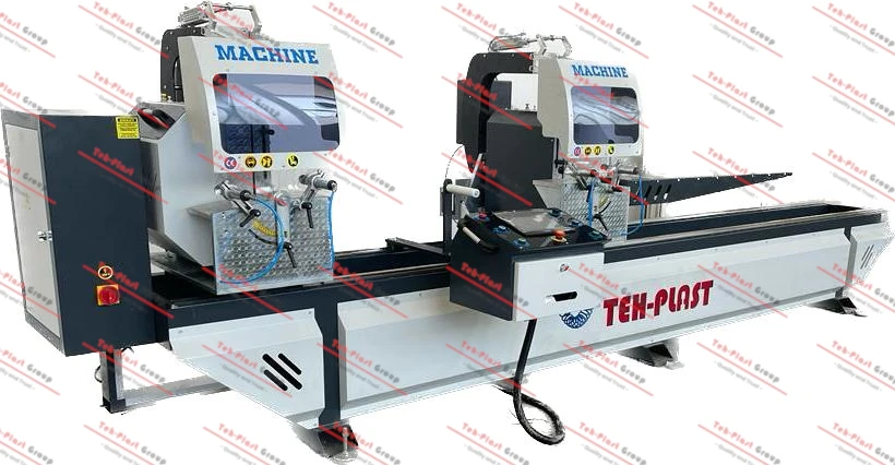 Economical Double Head Cutting Machine with Touch Screen and Servo 500 mm