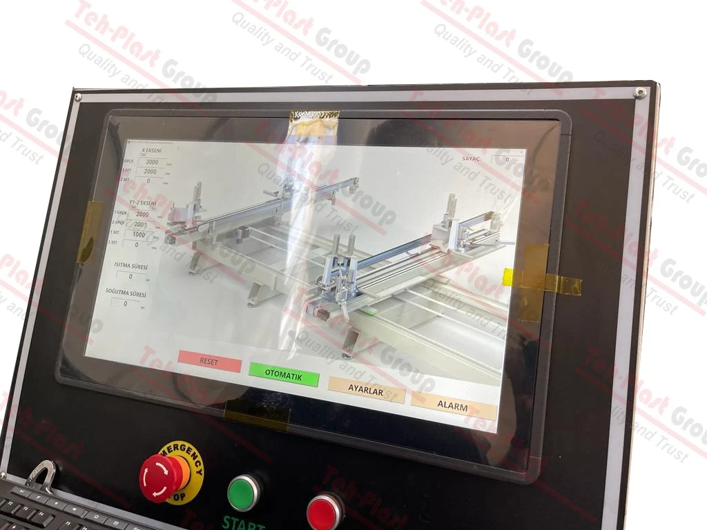 Профессиональный четырехголовочный сварочный аппарат